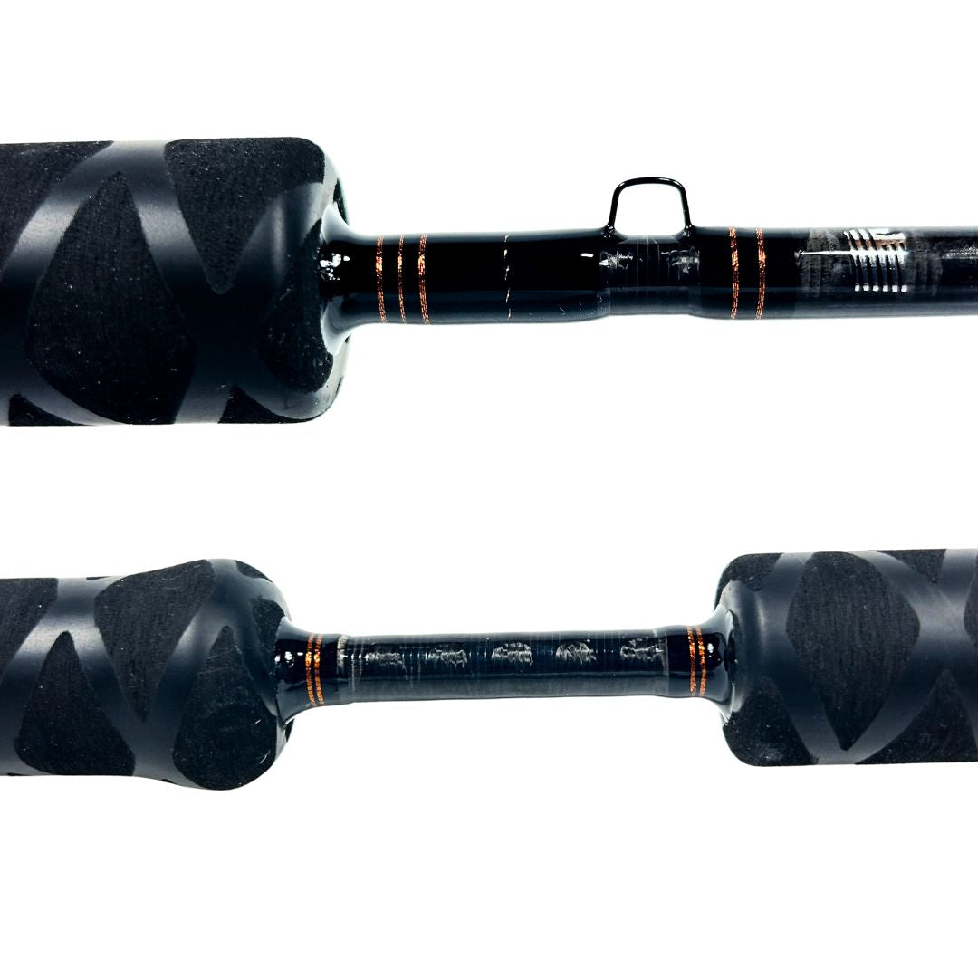 Carbon X Slow Pitch 7'0" 25-50# Medium Heavy | Casting With Trigger  | Black & Orange