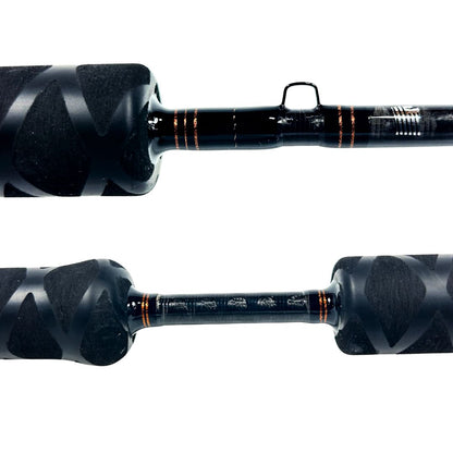 Carbon X Slow Pitch 7'0" 25-50# Medium Heavy | Casting With Trigger  | Black & Orange