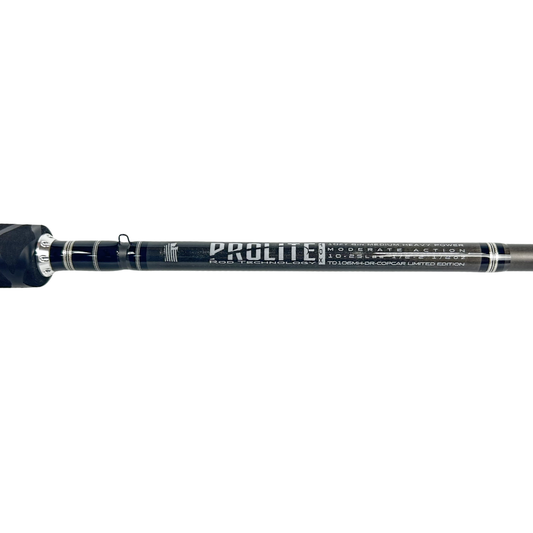 Prolite 10'6" Salmon Downrigger Trolling Rod 10–25 lb | Medium Heavy Takedown DR Cop Car