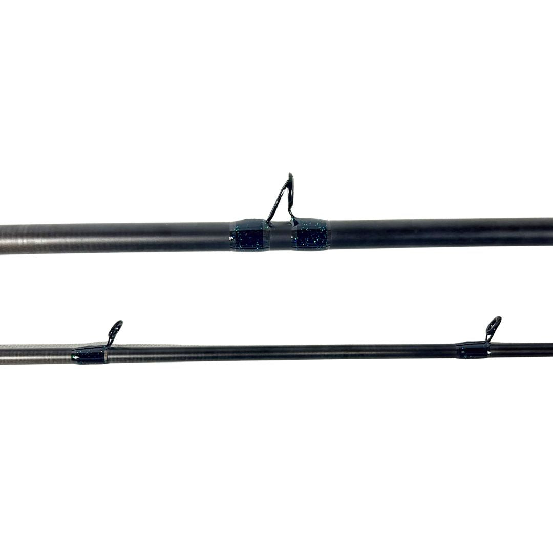 Prolite 10'6" Salmon Downrigger Trolling Rod 10–25 lb | Medium Heavy Takedown DR Seafoam Trim