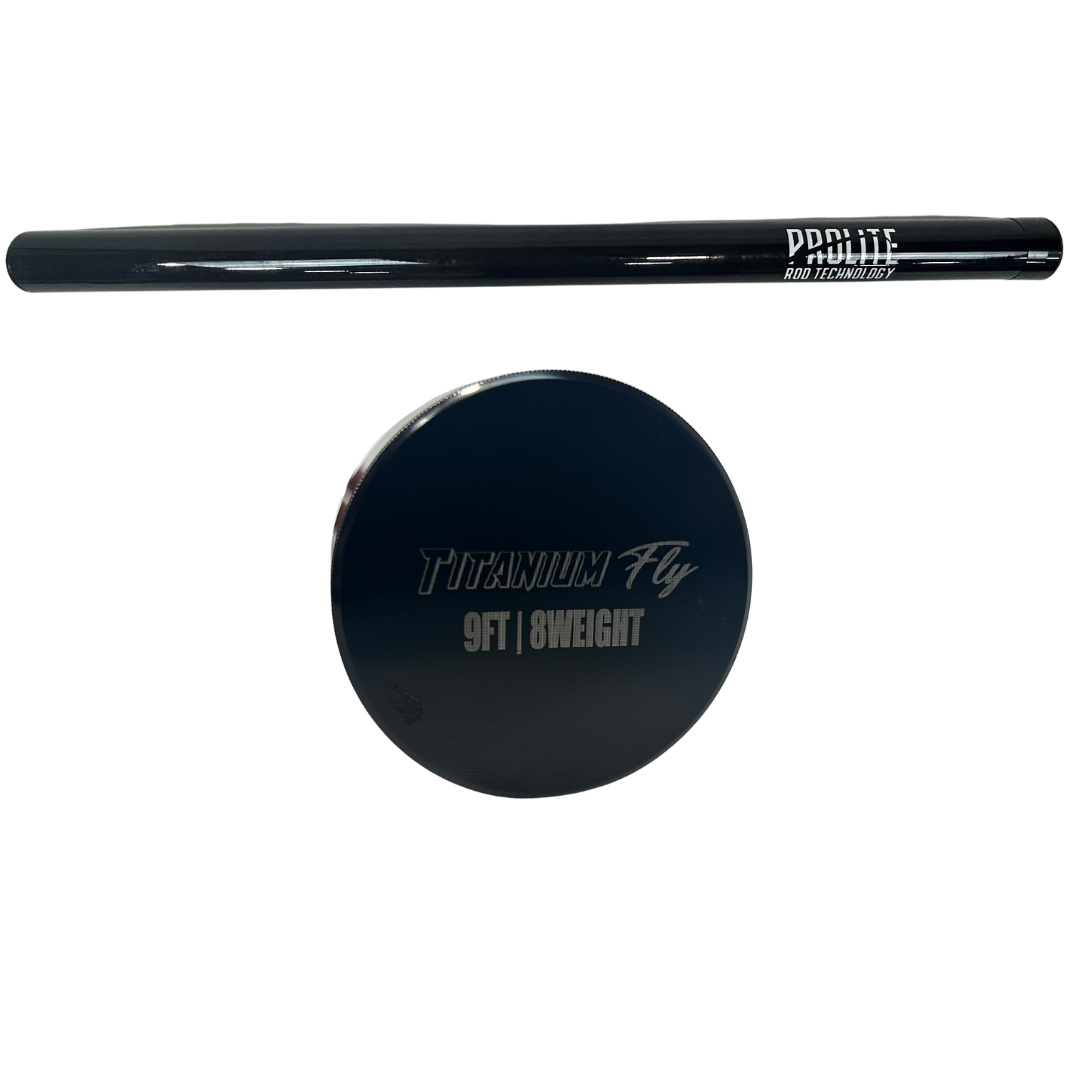 TITANIUM FLY 9'0" 8-WEIGHT 4-PIECE WITH CARBON TUBE