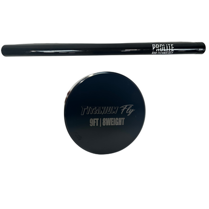 TITANIUM FLY 9'0" 8-WEIGHT 4-PIECE WITH CARBON TUBE