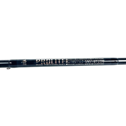 Prolite 10'6" Salmon & Steelhead Float Spinning Rod 8–12 lb | Medium Light | Black & Blue