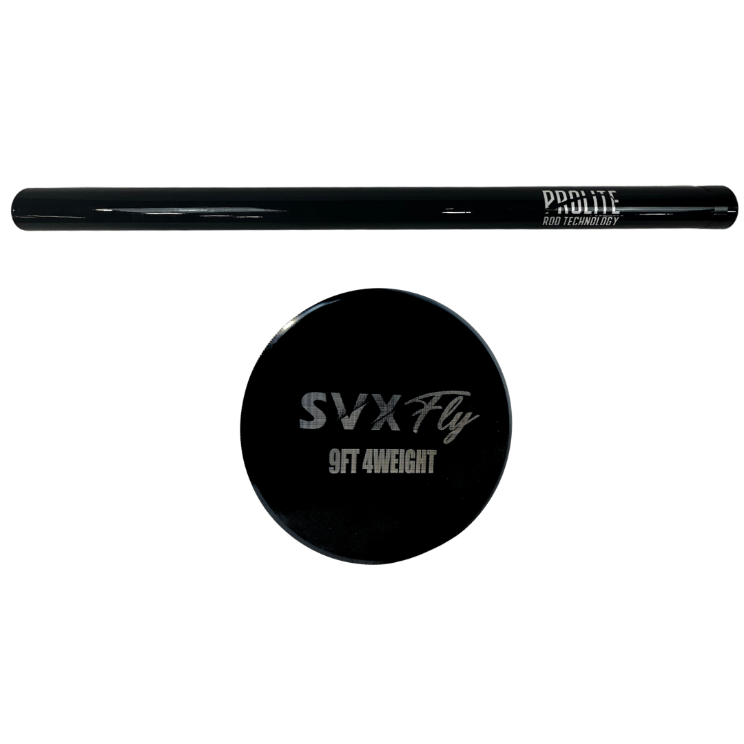 SVX FLY 9'0" 4-WEIGHT 4-PIECE WITH CARBON TUBE