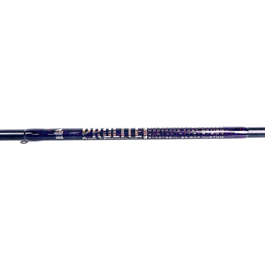 Prolite 9'6" Salmon & Steelhead Spinning Rod 4–8 lb | Ultralight SVX | Purple Galaxy