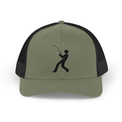 Little Dude Snapback Trucker Cap – Black Logo Edition