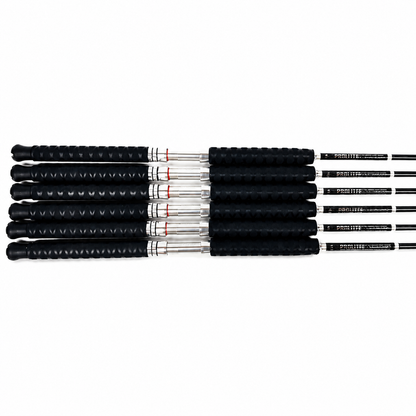 Prolite Carbon X 6-Rod Saltwater Boat Rod Set | 7' 20–40 lb Live Bait, Tuna, Cobia & Albacore