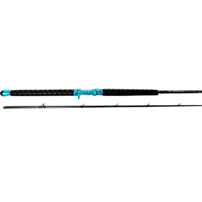 Prolite 10'6" Salmon Downrigger Trolling Rod 10–25 lb | Medium Heavy Takedown DR Seafoam Trim