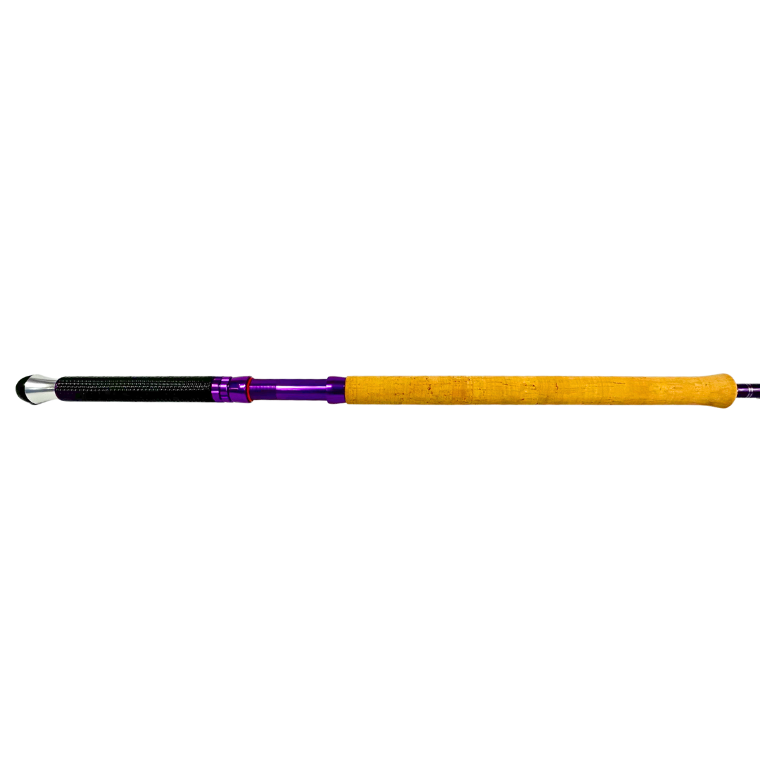Prolite 10'6" Salmon Mooching Rod 10–20 lb | Medium NW Takedown | Purple Haze