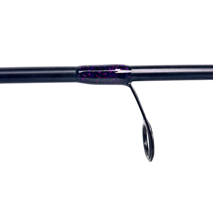 Prolite 9'6" Salmon & Steelhead Spinning Rod 4–8 lb | Ultralight SVX | Purple Galaxy