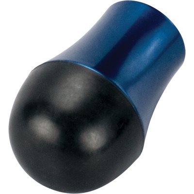 AF2-CB - 2" Alum Fighting Butt- Cobalt Blue