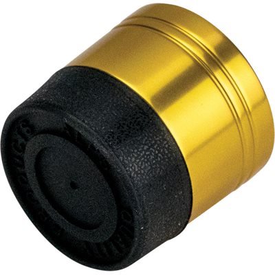 ALBC20-G - Butt Cap Aluminum ID 19.685mm - Gold