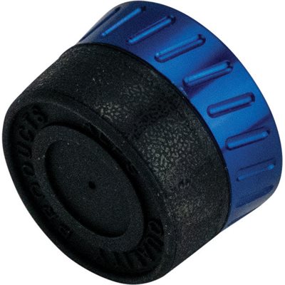 ALSBC20-CB - Butt Cap 6061 T6 Alum L: .565" OD 1.04" ID .775"-Cobalt Blue