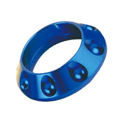 AWCCO315-CB - Aluminum Winding Check w/cut out .315 I.D. - Cobalt Blue