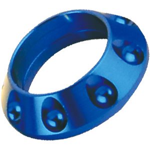 AWCCO315-CB - Aluminum Winding Check w/cut out .315 I.D. - Cobalt Blue