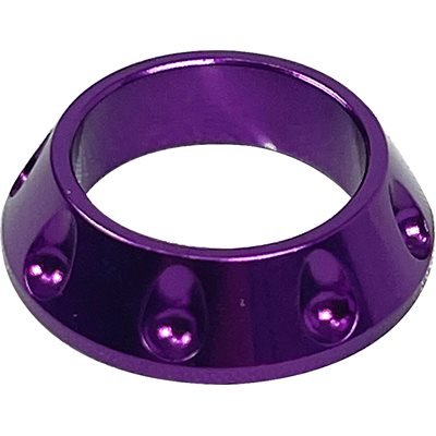 AWCCO522-PR - Aluminum Winding Check w/cut out .522 I.D. - Purple