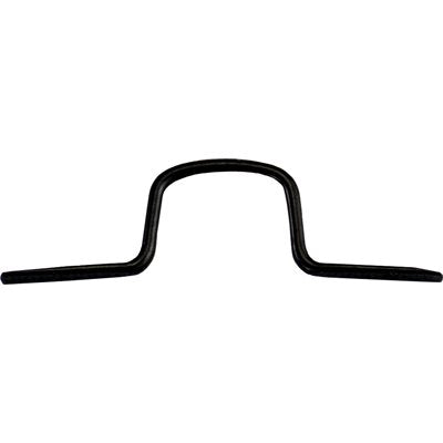 BHKL — Forecast Large Double Foot Hook Keeper Trim 0.86" Length Ss304 Stainless Steel Black Trim (BHKL)