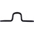 XBHKS — Alps Small Double Foot Hook Keeper — SS316 Stainless