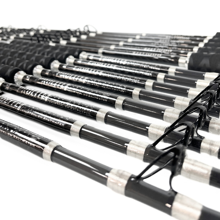 Prolite Carbon X 14-Rod Custom Boat Package | Albacore, Tuna & Live Bait Rod Set