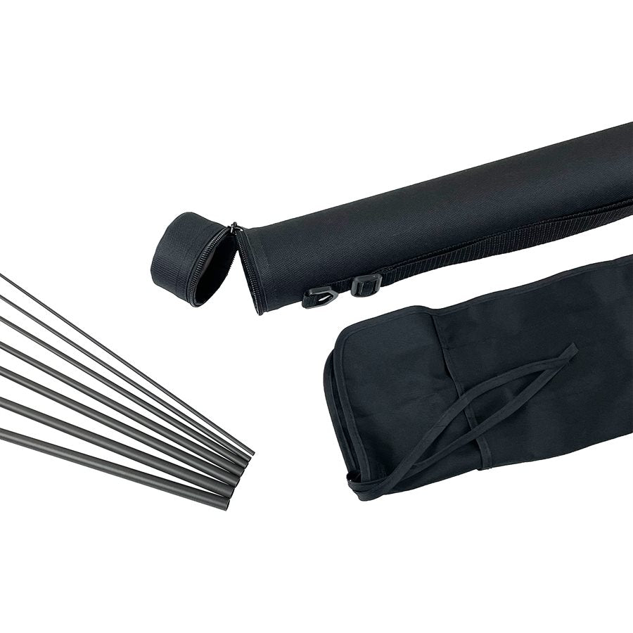 F905-7M-K — 9'0" 7pc RainShadow RX6 Fly Fly Blank Mod-fast Line 5wt.lb RX6 Graphite Matte Gray (F905-7M-K)
