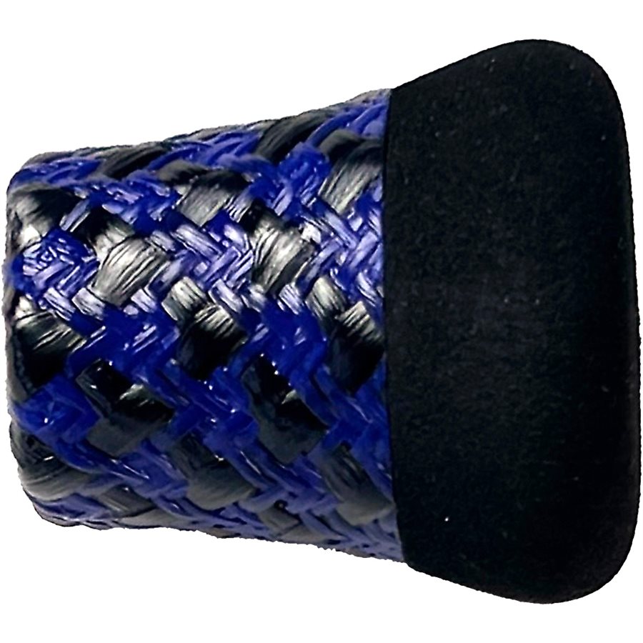 FCCCFB-3-DS/BL — Forecast Dragonscale Carbon Grip Fighting Butt 1.60" Blue (FCCCFB-3-DS/BL)