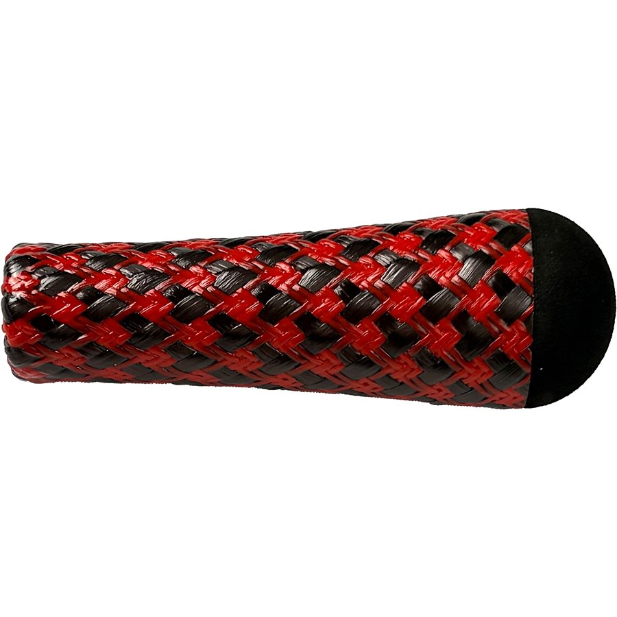 FCFB3.46-375-DS/R — Forecast Dragonscale Carbon Fighting Butt 3.46" 0.375" Bore With Cap Red (FCFB3.46-375-DS/R)