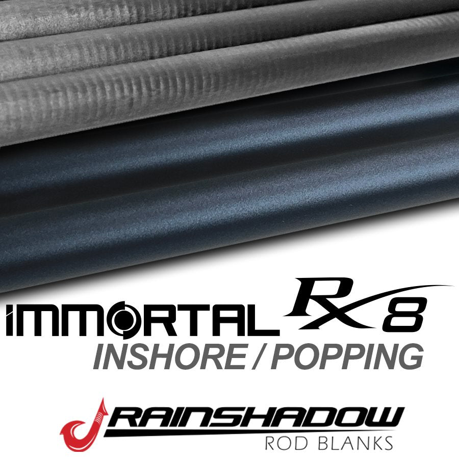 IMMP70MH-SS — RainShadow Immortal RX8 Blank Ultra Light Mod-fast Line 4-6lb. RX8 Graphite Midnight Blue Abyss (IMMP70MH-SS)