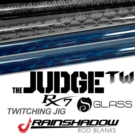 JDGTW710M-2DB — RainShadow Judge RX7 Casting Blank — 7'10", Medium