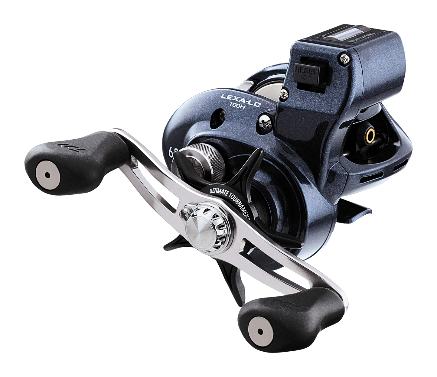 LEXA LC BAITCASTING REEL, 6(2CRBB) + 1, 5.5 : 1 300H LEFT HAND