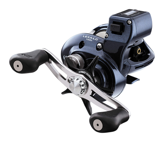 LEXA LC BAITCASTING REEL, 6(2CRBB) + 1, 5.5 : 1 300H LEFT HAND