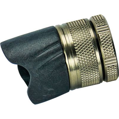 RPDMVT16-DKN-TC - RPD Nut MVT material double knurled - Dark Titan Smoke