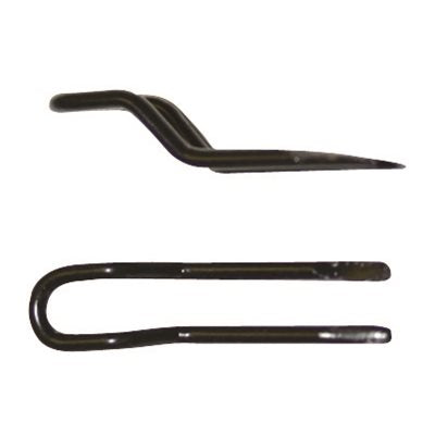 XDSHKSS-B - SS316 Drop Shot Hook Keeper Stainless Steel-Black