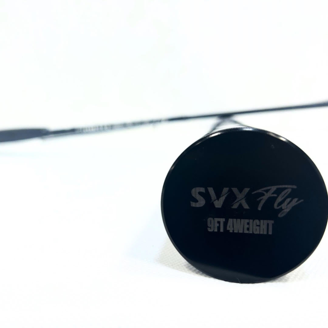 SVX FLY 9'0" 4-WEIGHT 4-PIECE WITH CARBON TUBE