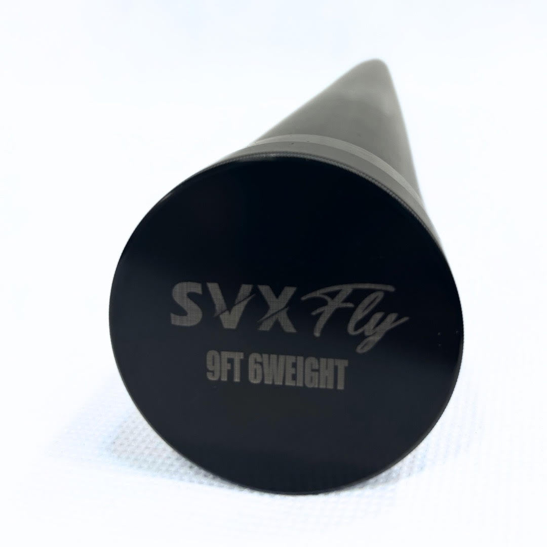 SVX FLY 9'0" 6-WEIGHT 4-PIECE WITH CARBON TUBE